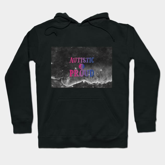 Autistic and Proud: Bisexual Hoodie by SarahCateCreations